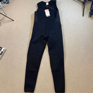Level Six Farmer John Men's Wetsuit Size Large sleeveless black